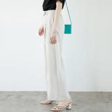 ハイウエストタックデザインスラックスパンツ | GeeRA | 詳細画像21