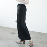 ハイウエストタックデザインスラックスパンツ | GeeRA | 詳細画像12