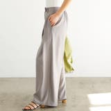 ハイウエストタックデザインスラックスパンツ | GeeRA | 詳細画像4