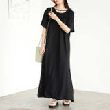 ブラック | カットシャーリングマルチウェイワンピース＜夏服＞ | GeeRA