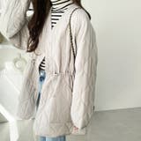 ドロスト付キルティングミドルコート | GeeRA | 詳細画像4