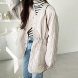 ドロスト付キルティングミドルコート | GeeRA | 詳細画像5