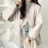 ドロスト付キルティングミドルコート | GeeRA | 詳細画像6