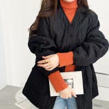 ドロスト付キルティングミドルコート | GeeRA | 詳細画像17