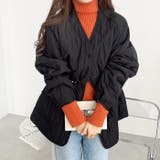 ドロスト付キルティングミドルコート | GeeRA | 詳細画像18