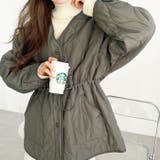 ドロスト付キルティングミドルコート | GeeRA | 詳細画像26