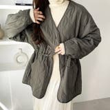 ドロスト付キルティングミドルコート | GeeRA | 詳細画像29