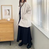 ドロスト付キルティングミドルコート | GeeRA | 詳細画像13