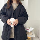 ドロスト付キルティングミドルコート | GeeRA | 詳細画像21