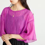 前後2WAYシアーTシャツブラウス | GeeRA | 詳細画像9