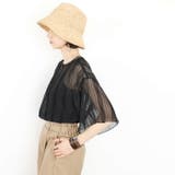 前後2WAYシアーTシャツブラウス | GeeRA | 詳細画像5