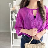 前後2WAYシアーTシャツブラウス | GeeRA | 詳細画像18