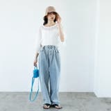 前後2WAYシアーTシャツブラウス | GeeRA | 詳細画像19