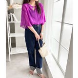 前後2WAYシアーTシャツブラウス | GeeRA | 詳細画像15