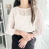 前後2WAYシアーTシャツブラウス | GeeRA | 詳細画像23