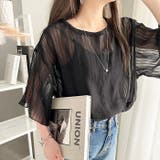 前後2WAYシアーTシャツブラウス | GeeRA | 詳細画像8