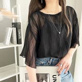 前後2WAYシアーTシャツブラウス | GeeRA | 詳細画像7