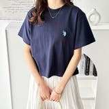 【U.S. POLO ASSN.】ショート丈Tシャツ | GeeRA | 詳細画像21