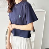 【U.S. POLO ASSN.】ショート丈Tシャツ | GeeRA | 詳細画像20