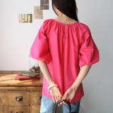 パフスリーブギャザーブラウス | GeeRA | 詳細画像13