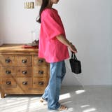 パフスリーブギャザーブラウス | GeeRA | 詳細画像14