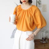 パフスリーブギャザーブラウス | GeeRA | 詳細画像16