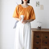 パフスリーブギャザーブラウス | GeeRA | 詳細画像17