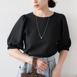 バルーンスリーブジャカードカットソー | GeeRA | 詳細画像13 