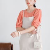 バルーンスリーブジャカードカットソー | GeeRA | 詳細画像5 