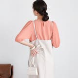 バルーンスリーブジャカードカットソー | GeeRA | 詳細画像7 