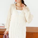 畦編ショートボレロカーディガン | GeeRA | 詳細画像14