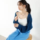 畦編ショートボレロカーディガン | GeeRA | 詳細画像4