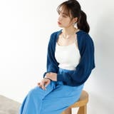 畦編ショートボレロカーディガン | GeeRA | 詳細画像5