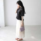 ブロードシャーリングブラウス | GeeRA | 詳細画像12