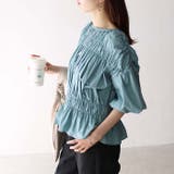 ブロードシャーリングブラウス | GeeRA | 詳細画像15