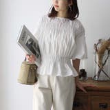 ブロードシャーリングブラウス | GeeRA | 詳細画像5