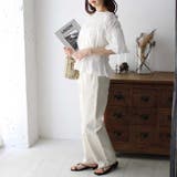 ブロードシャーリングブラウス | GeeRA | 詳細画像7