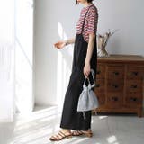 マルチボーダー5分袖リブカットソー | GeeRA | 詳細画像36 