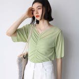 Vネックシャーリングカットソー | GeeRA | 詳細画像7