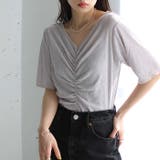 Vネックシャーリングカットソー | GeeRA | 詳細画像44