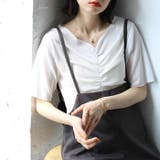 Vネックシャーリングカットソー | GeeRA | 詳細画像16