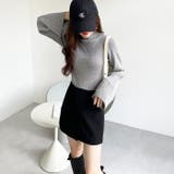 ハイネックフレアースリーブリブニット | GeeRA | 詳細画像22 