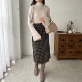 ハイネックフレアースリーブリブニット | GeeRA | 詳細画像11 