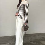 ハイネックフレアースリーブリブニット | GeeRA | 詳細画像56 