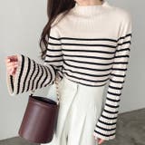 ハイネックフレアースリーブリブニット | GeeRA | 詳細画像58 