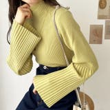 ハイネックフレアースリーブリブニット | GeeRA | 詳細画像45 