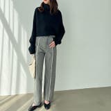 センター切替ワイドデニムパンツ | GeeRA | 詳細画像5 