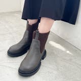 グレー | リブニットソックスブーツ | GeeRA