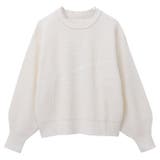 パールネックレス風デザインニット | GeeRA | 詳細画像14 