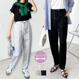楽ちん！ストレッチ美ラインテーパードパンツ | GeeRA | 詳細画像1 